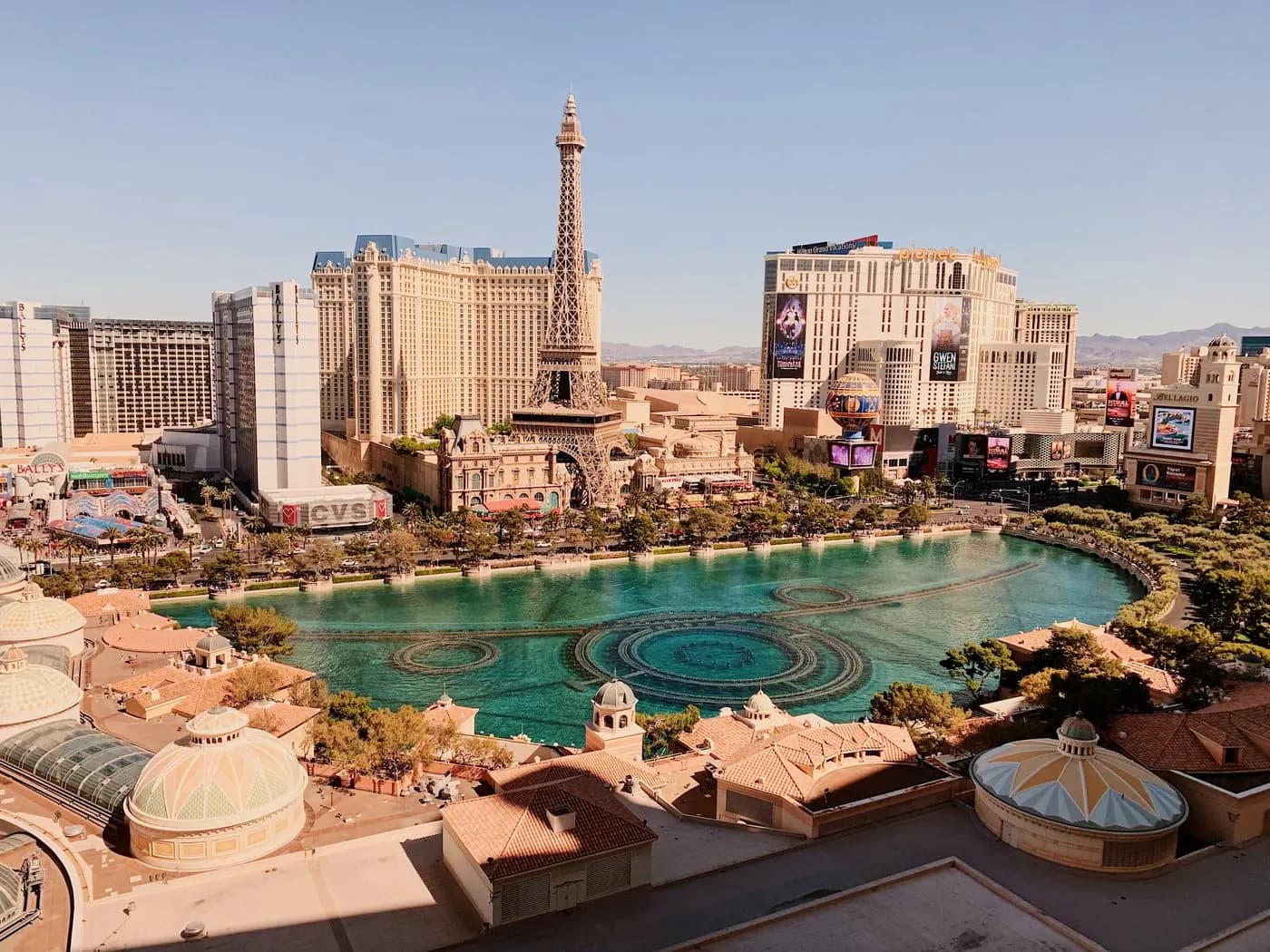 The Las Vegas Strip by day